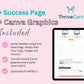 Pink and Gold Sales Page Template in ThriveCart