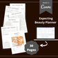 Beauty Planner in Canva | Canva Template Pack | Commercial Use