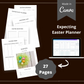 Editable Easter Planner in Canva | Canva Template Pack | Easter Planner Canva | Commercial Use