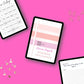 30-Day Passion Projects Purpose Challenge | Editable Canva Template A4 Size