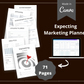 Editable Marketing Planner Templates in Canva | Commercial Use