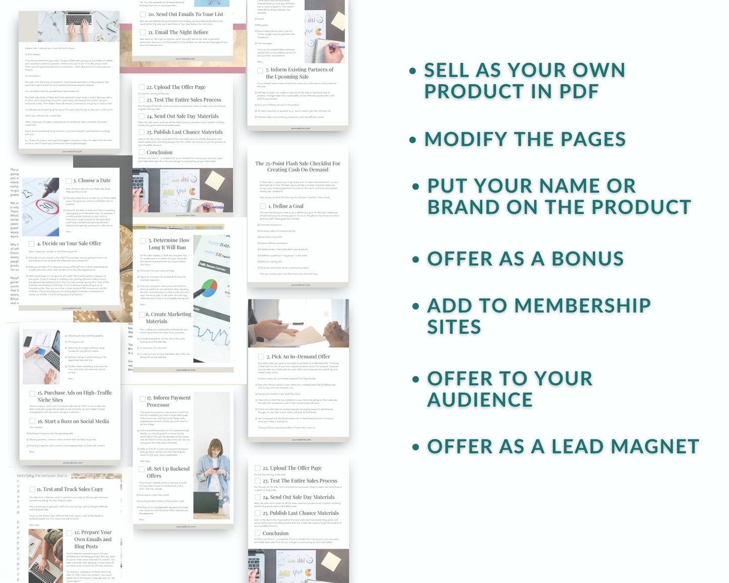 Done-for-You Mini 25-Point Flash Sale Checklist For Creating Cash On Demand