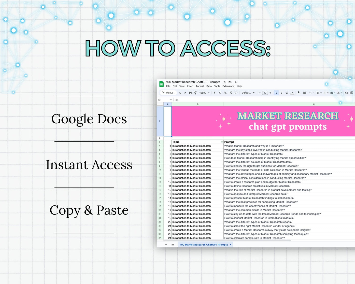 100+ Market Research Chat GPT Prompts