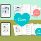 BUNDLE of 11 Marketing Planners in Canva | Customizable | Editable | Commercial Use | Marketing Templates