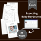 Editable Baby Boy Planner Templates in Canva | Commercial Use