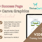 Boho Online Course Sales Page Template in Thrivecart
