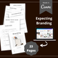 Editable Brand Planner Templates in Canva | Commercial Use