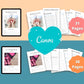 BUNDLE of 7 Wellness Planners in Canva | Customizable | Editable | Commercial Use | Health and Wellness Templates