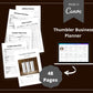Editable Tumbler Business Planner in Canva | Commercial Use