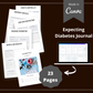 Diabetes Journal in Canva | Canva Template Pack | Commercial Use