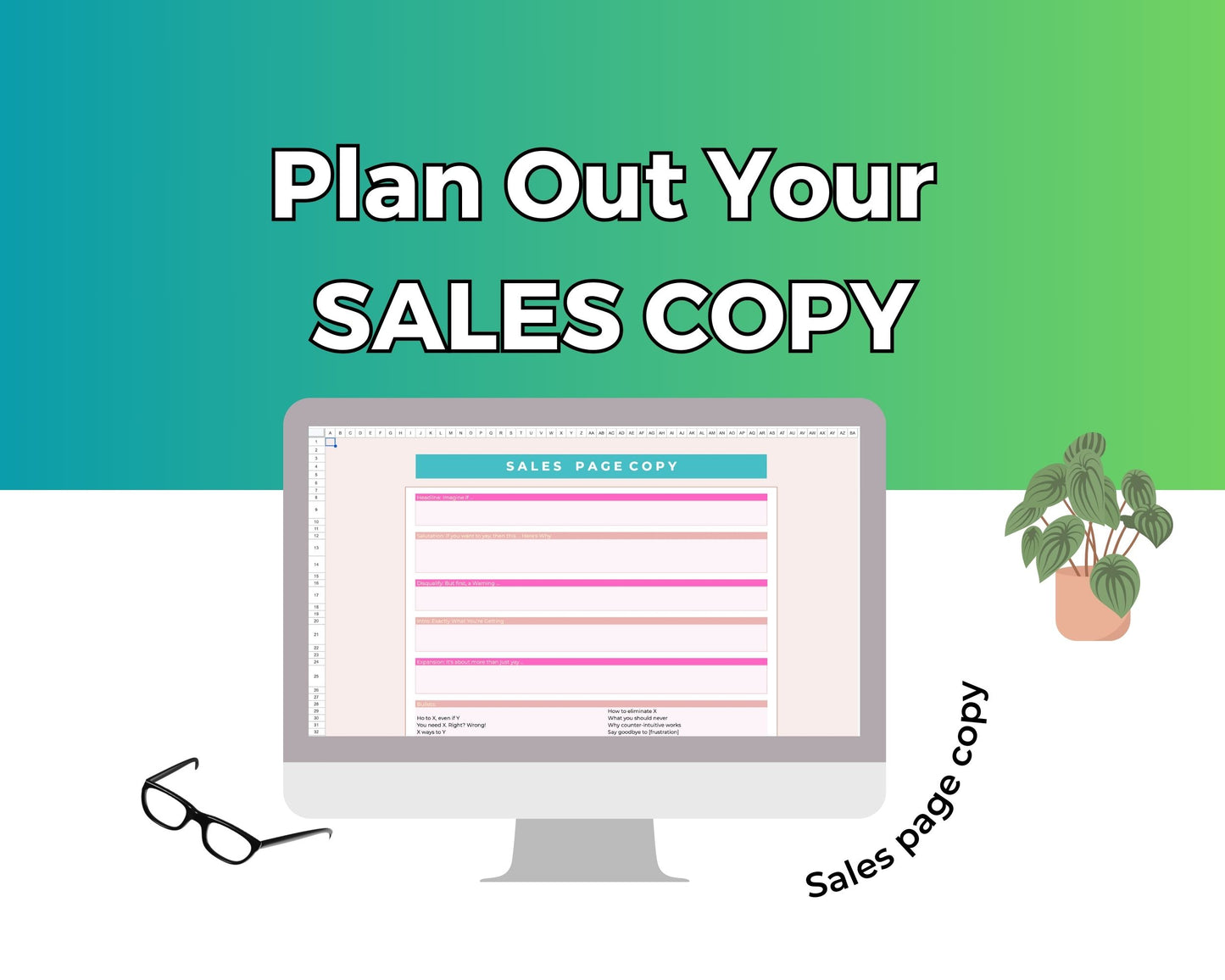 Sales Funnel Planner Google Spreadsheet | Simple Sales Funnel Google Sheets