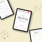 30 Day Act of Kindness Challenge | Editable Canva Template A4 Size