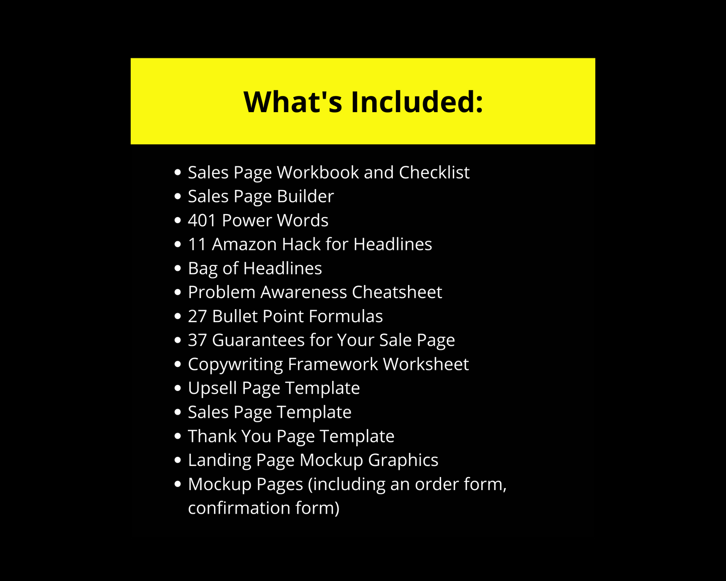 Sales Page in a Box | Landing Page Template | Sales Page Template | Lead Capture Page