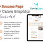 Boho Sales Page Template in ThriveCart