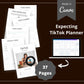 Editable TikTok Planner in Canva | Commercial Use
