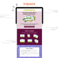 Purple Membership 2-Step Tripwire Sales Funnel in Canva