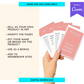 1 Minute Awareness Meditation Card Deck | Editable 6 Card Deck in Canva | Commercial Use