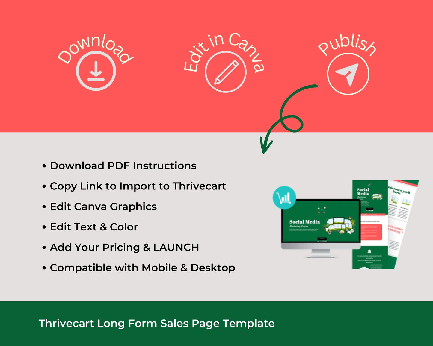 Christmas Enhanced Sales Page Template