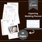 Editable Wedding Planner in Canva | Canva Template Pack | Wedding Business Planner Canva | Commercial Use