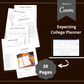 Editable College Planner in Canva | Commercial Use