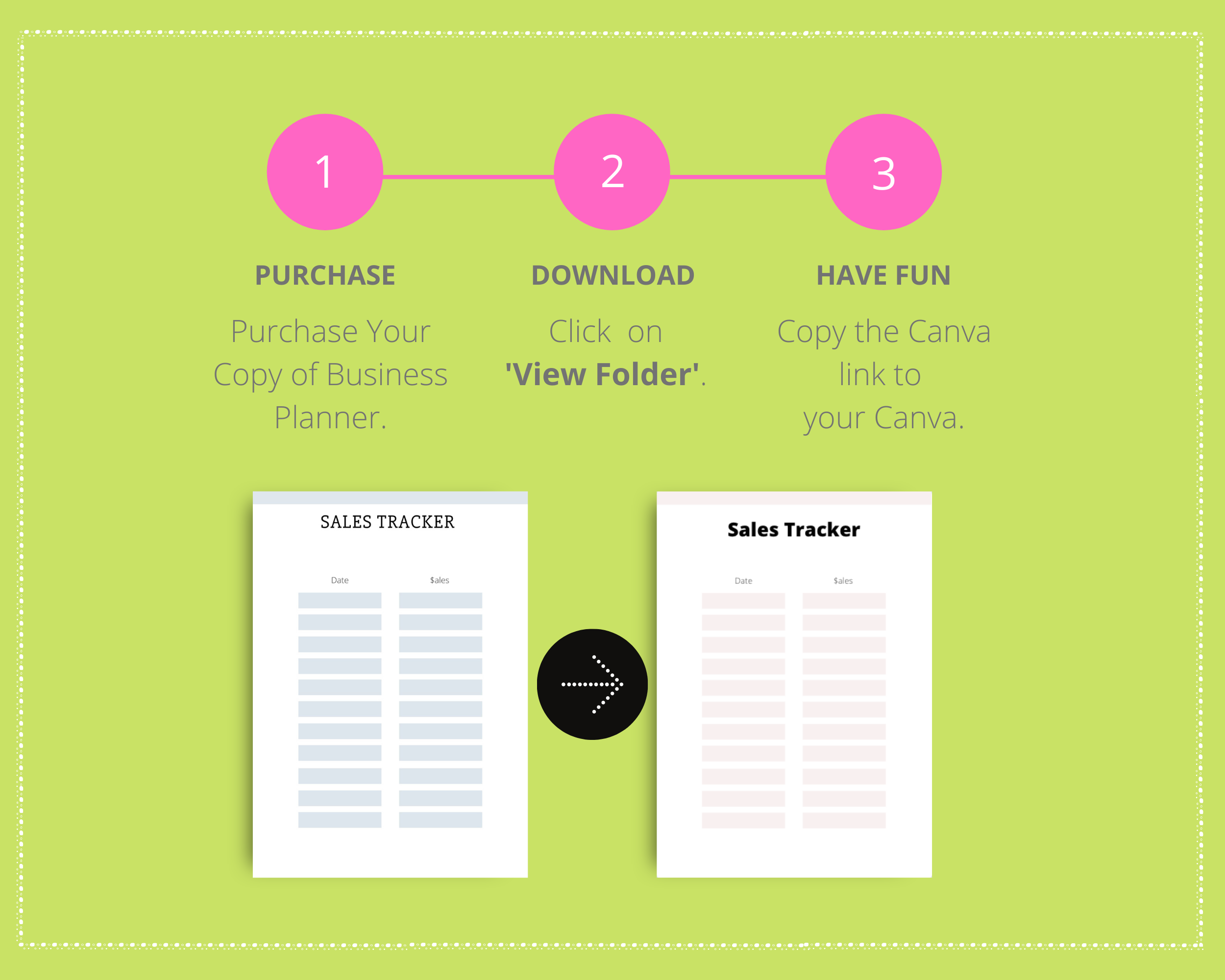 Editable Small Business Planner Templates in Canva