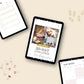 20 Days Meditation Challenge | Meditation Challenge Plan for Beginners | Editable Canva Template A4 Size