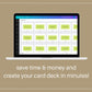 44 Do You Know Me Cards | Canva Inspirational Cards | Commercial Use