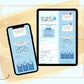 Ice Blue ThriveCart Checkout Template