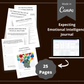 Editable Emotional Intelligence Journal in Canva | Commercial Use