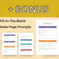 Halloween Sales Page Template