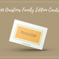44 Questions Family Edition Cards | Canva Inspirational Cards | Commercial Use