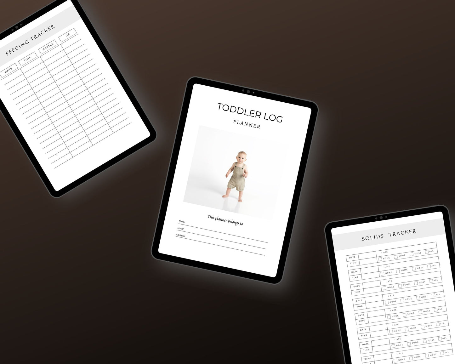 Editable Toddler Log Planner in Canva | Canva Template Pack | Commercial Use