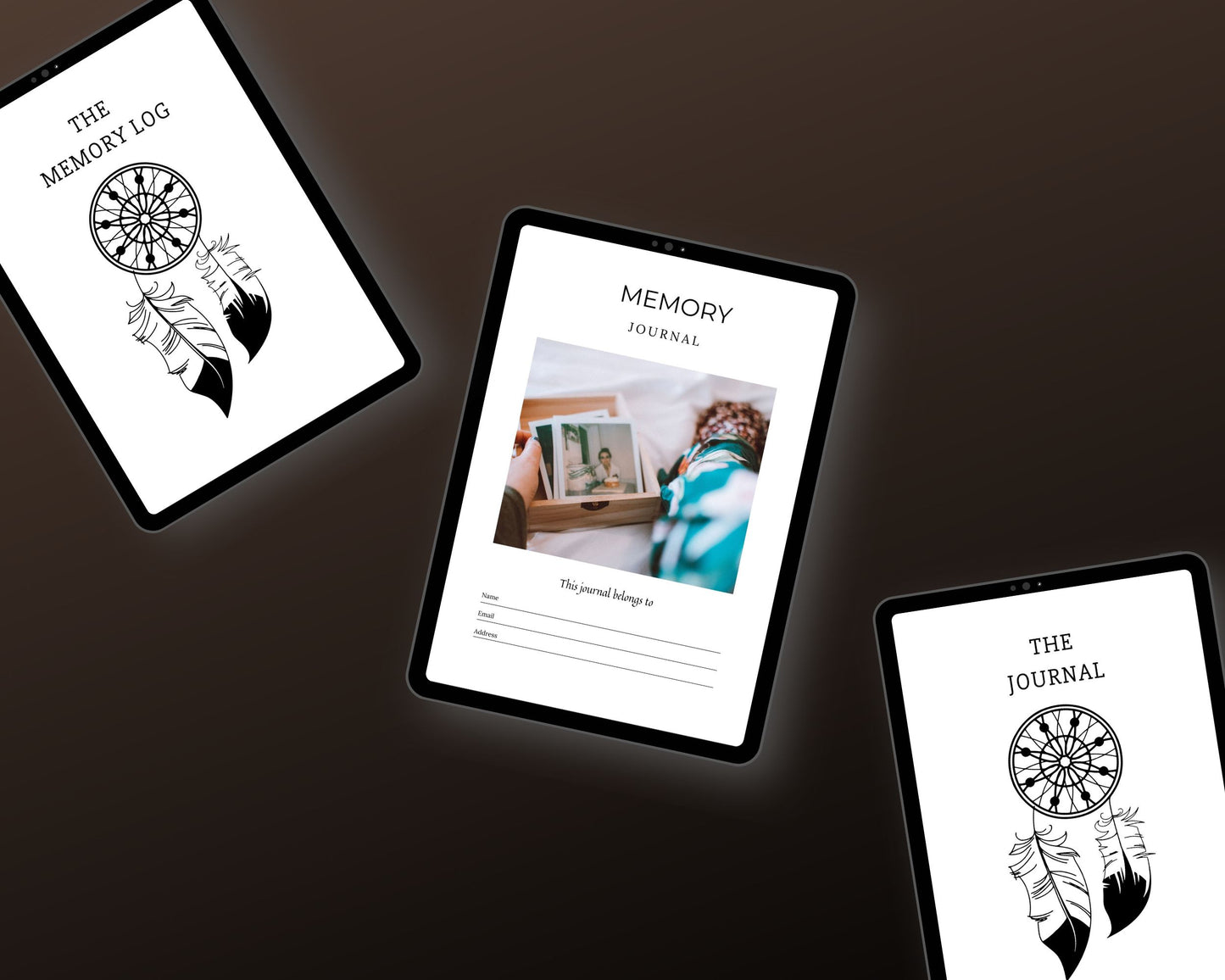 Editable Memory Journal in Canva | Commercial Use