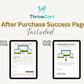 Tripwire Boho Sales Page Template in ThriveCart
