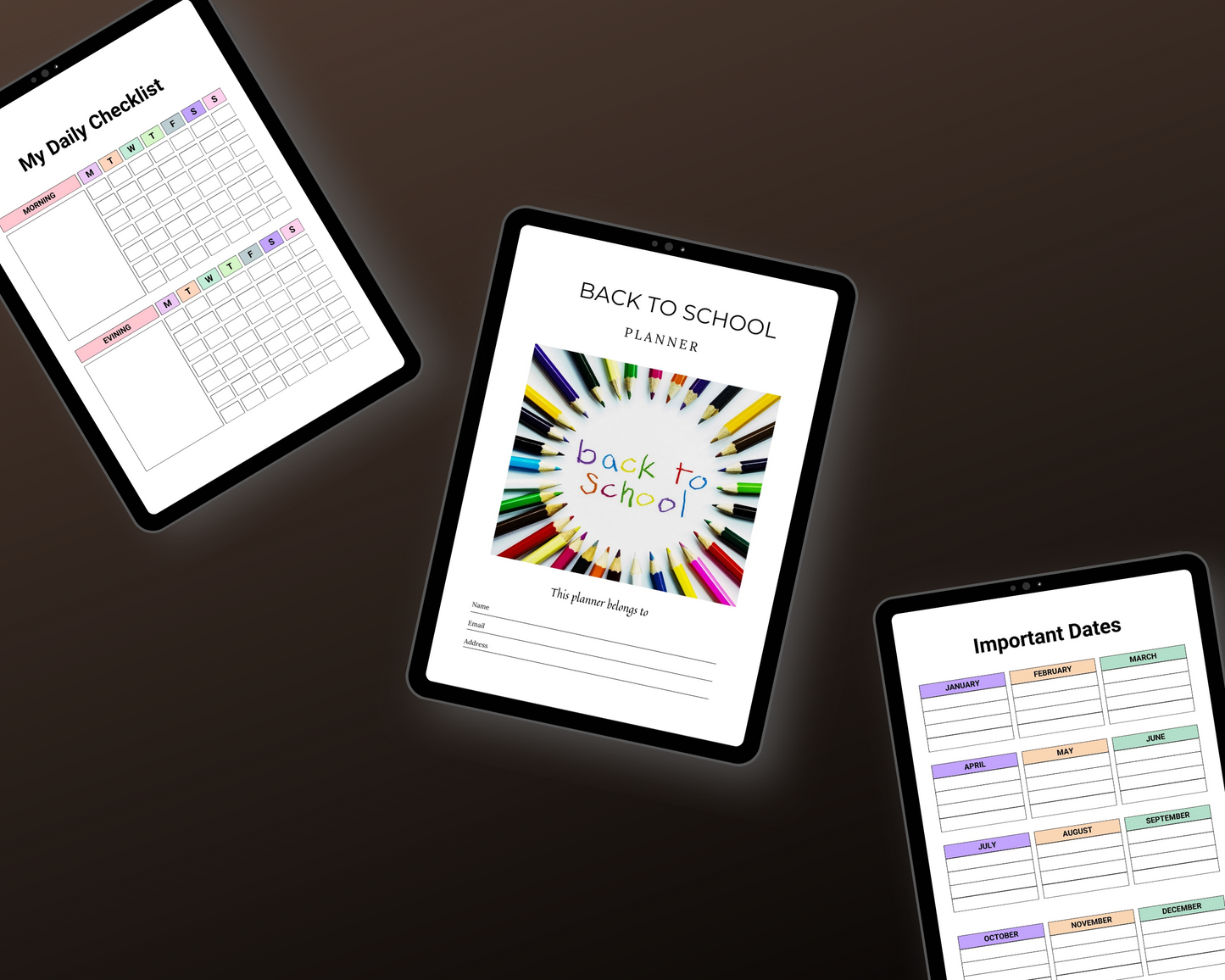 Editable Back to School Planner in Canva | Canva Template Pack | Commercial Use