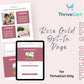 Rose Gold ThriveCart Opt-In Page Template
