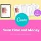 BUNDLE of 7 Female Planners in Canva | Customizable | Editable Canva Templates | Commercial Use | Pregnancy Planners
