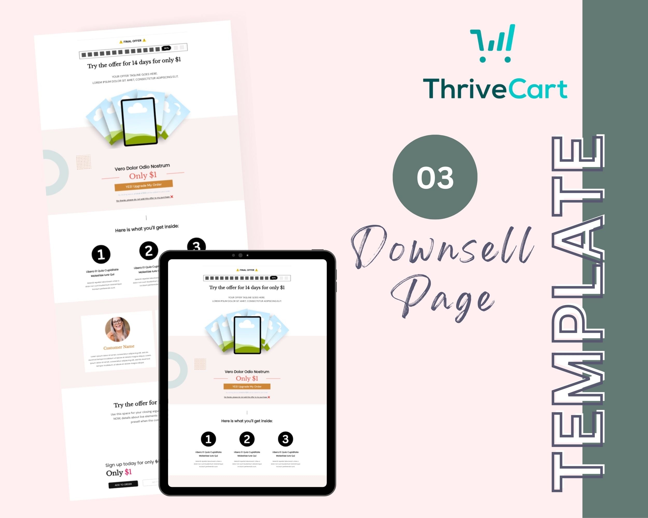 Paid Workshop Enhanced ThriveCart 4-Page Sales Funnel