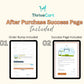 Printables Sales Page Template in ThriveCart