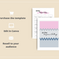30-Day Happiness Challenge | Editable Canva Template A4 Size