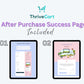 Digital Product Sales Page Template in ThriveCart