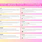 Personal Brand Digital Workbook | Hyperlinked PDF | Suitable with Goodnes & Notability