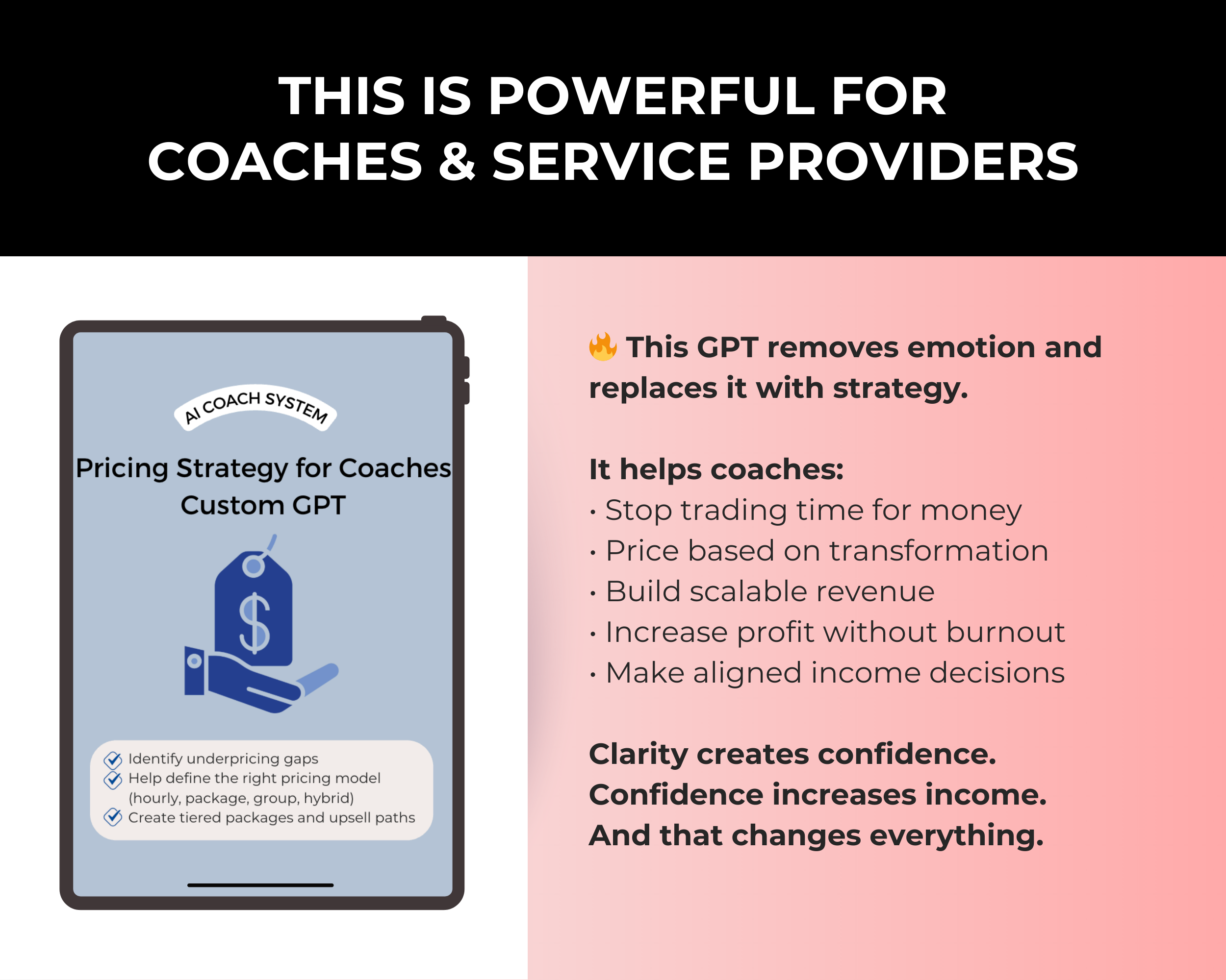 White-Label Pricing Strategy GPT for Coaches Builder Kit