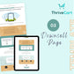 Turquoise ThriveCart 4-Page Sales Funnel Template