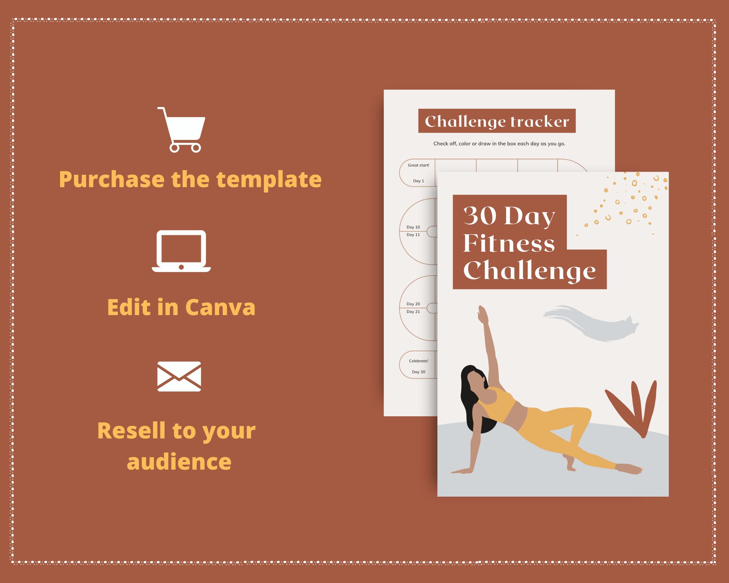 30-Day Fitness Challenge | Fitness Planner