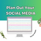 3-Months Quarter Planner Google Spreadsheet | Simple Tasks Planner | Goals Planner