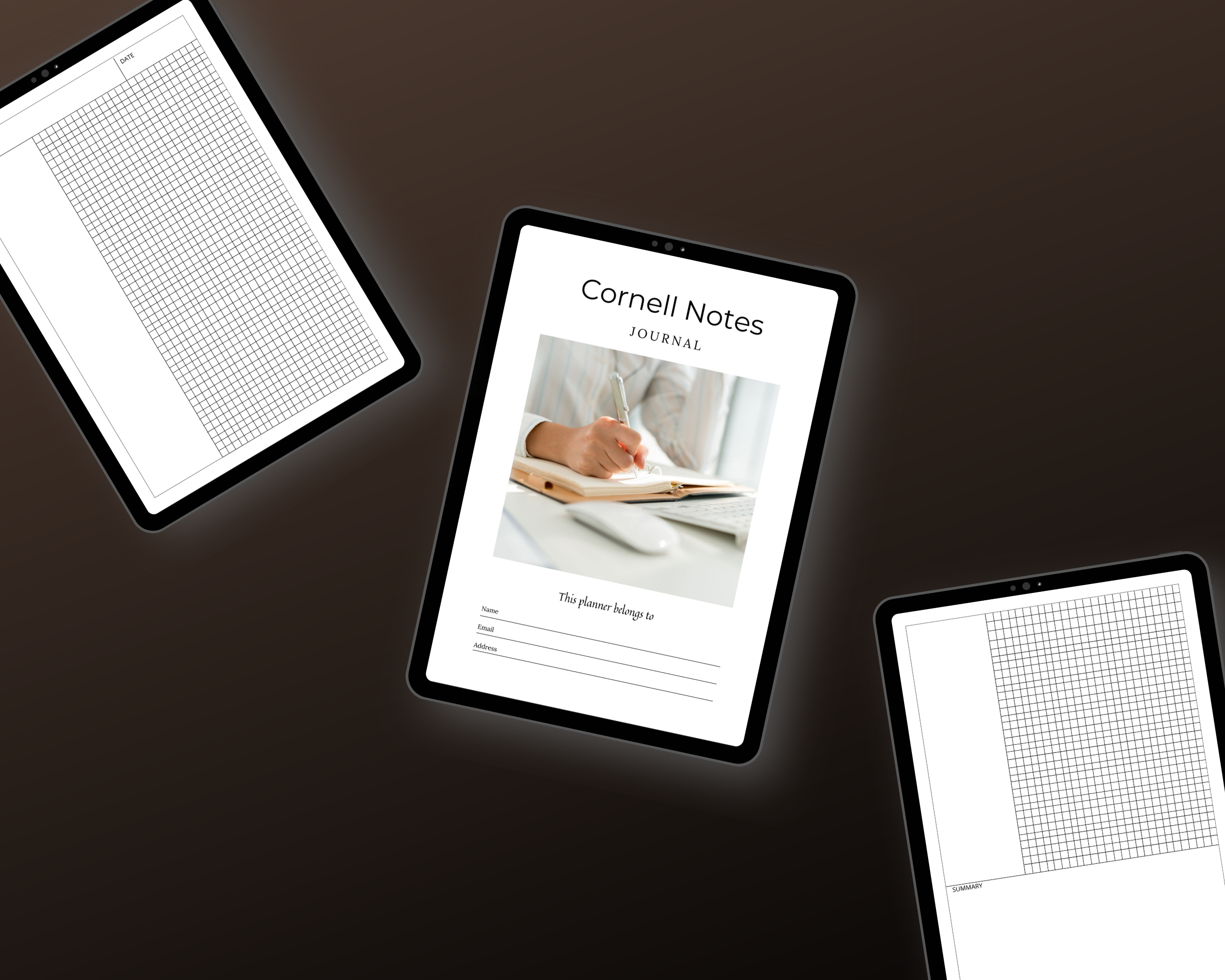 Editable Cornell Notes in Canva | Commercial Use