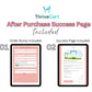 Spring Blossom Sales Page Template in ThriveCart