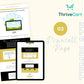Black & Gold ThriveCart 4-Page Sales Funnel Template