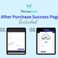 Glowing Blue Sales Page Template in ThriveCart